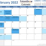 February Forecast Calendar